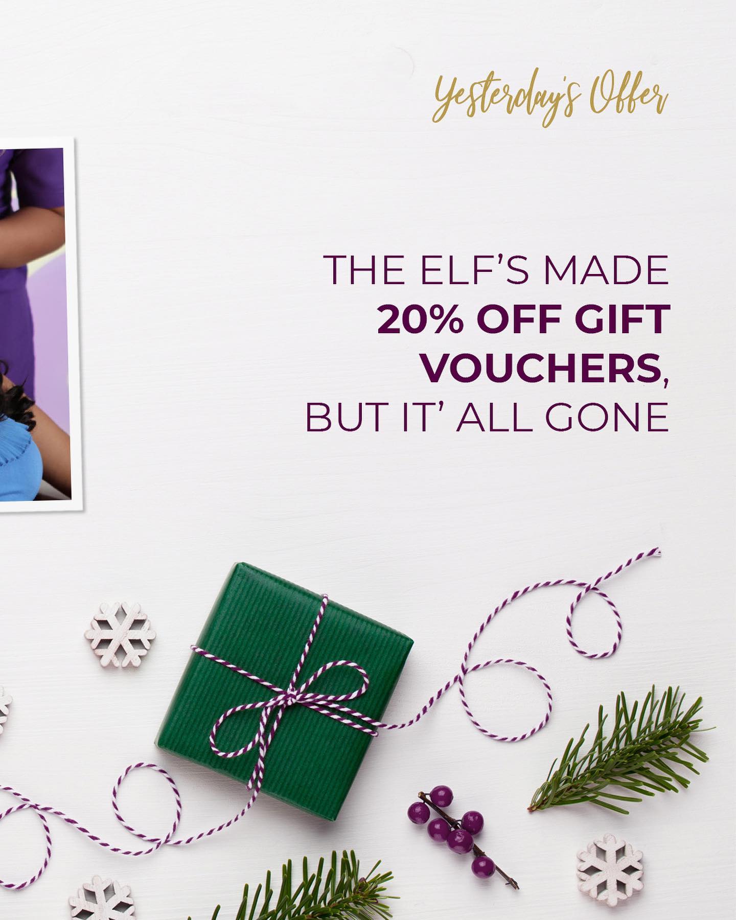 Advent Calendar campaign creative 5