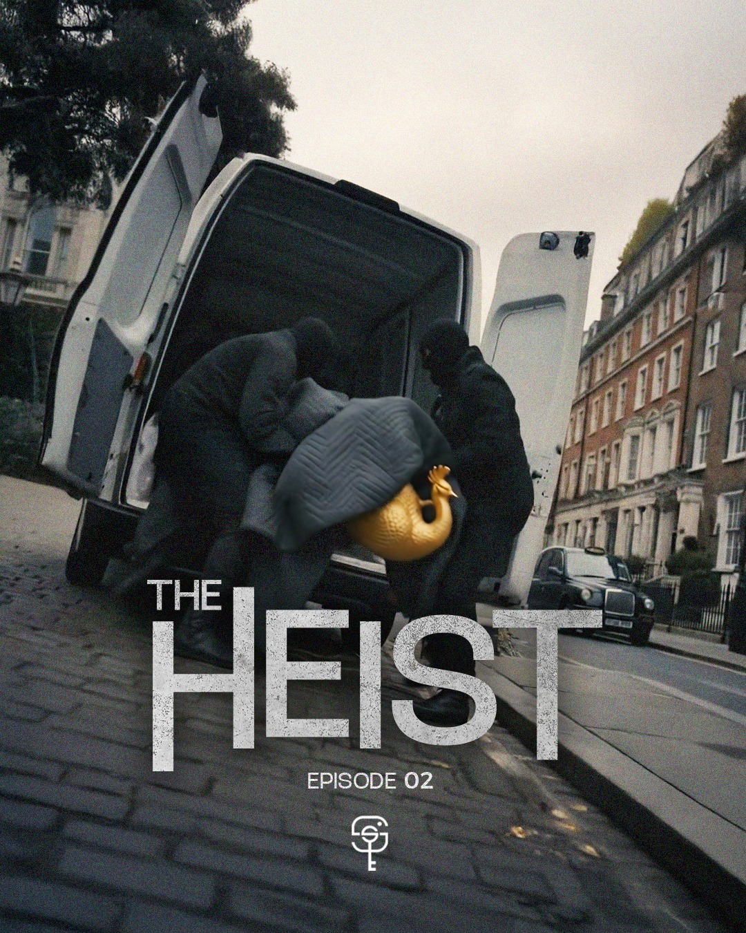 The Heist campaign peacock creative